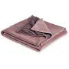LOBERON Plaid Murs, bordeaux/rose (130 x 170cm)