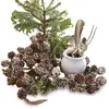 Loberon Guirlande de pommes de pin Jacci, marron (130cm)