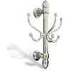 Loberon Patère Anthé - Aluminium - H/L/P env. 45/28 / 24 cm - Couleur Argent, argenté