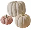 LOBERON Lot de 3 citrouilles Pumpkin, multicolore (26.5 x 26.5 x 21cm)
