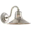 LOBERON Applique Timeon, argenté vieilli (34 x 26.5 x 21cm)