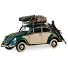 LOBERON Voiture décorative Dawlish, vert (12.5 x 35 x 17.5cm)