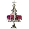 LOBERON Bougeoir de l'Avent Gaetana, argenté (56cm)