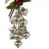 Loberon Décorations de Noël Sassey - Ø env. 2.5 cm - argenté Vieilli