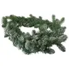 Loberon Guirlande Monetry - Fer - L env. 180 cm - Noël - Vert/Blanc