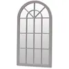LOBERON Miroir Elters, gris (3 x 70 x 130cm)