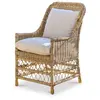 LOBERON Fauteuil Giepmare, marron (75 x 62 x 97cm)