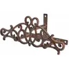 LOBERON Support pour tuyau d’arrosage Dorhal, marron vieilli (11 x 29 x 11cm)