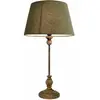 LOBERON Lampe à poser Karlora, vert/marron vieilli (62cm)