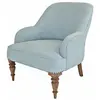 Fauteuil Ainsley, bleu (80 x 77 x 84cm)