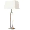 LOBERON Lampe à poser Kinshaa, crème/argenté (30 x 35 x 73cm)