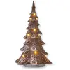 LOBERON Arbre décoratif Anyama, marron (26.5 x 23 x 42.5cm)