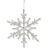 LOBERON Décoration de Noël Loella, argenté (1cm)