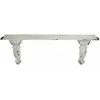 Loberon Console murale Mouscron, blanc vieilli (18 x 100 x 32cm)