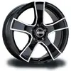Jante alu 16 pouces MAGMA Tezzo 5x114,3 6,5J ET40, Farbe Schwarze Lava Poliert