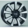 Jante alu 17 pouces MAGMA Interio 5x112 8J ET35, Farbe Schwarze Lava Poliert