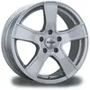 Jante alu 16 pouces MAGMA Tezzo 5x120 6,5J ET40, Farbe Silber