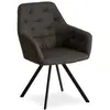 Non communiqué Chaise Salle à Manger Anthracite Design Moderne