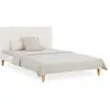 Homestyle4U Lit 2 Places 140x200 cm avec Matelas