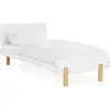 Non communiqué Lit junior 90x200 blanc Sommier
