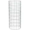 Gabion de pierre colonne ronde en métal galvanisé ø 35 cm 0,80 m