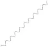 Spirale de gabion à pierres en métal galvanisé 80 ou 100 cm 80 cm