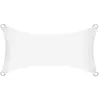 Voile d'ombrage en polyéthylène blanc / 2x4m (droit)