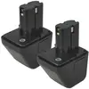 VHBW vhbw 2 x NiMH Batterie 3000mAh (12V) pour outils Gesipa Accubird, Powerbird comme 70291510061.