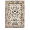 THEKO Tapis tufté main au design oriental beige 40x60 cm