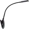 Prios lampe à pince LED Najari, noir, batterie, USB, 51 cm