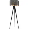Lindby - Lampadaire 'Thoralf' en métal pour salon & salle à manger