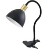 Lindby Genora lampe à pince en noir
