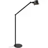 Lucande lampe sur pied Silka, hauteur 173 cm, noir, métal