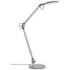 Lindby lampe de table LED Nyxaris, gris, métal, CCT, 50 cm