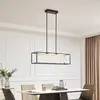 Lucande Suspension LED Kassi, noir, fer, intensité variable, 90 cm