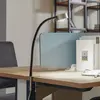 Lampe à vis Lindby Jyla, nickel mat, GX53, bras flexible