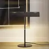 Lucande lampe de banquier Nysira, moderne, gris métallisé, à 2 lampes