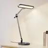 Lindby lampe de table LED Elvir, gris, aluminium, hauteur 53cm, CCT