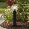 Lindby, luminaire pour socle Dangan, transparent, hauteur 60 cm, verre...