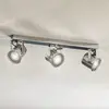 Euluna Spot pour plafond Canico à 3 lampes, chromé
