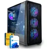 SYSTEMTREFF PC Gamer - AMD Ryzen 5 5500 - Nvidia GeForce RTX 4060 8Go - 16Go RAM - 512Go M.2 NVMe - Windows 11 - WiFi
