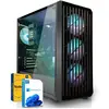 SYSTEMTREFF PC Gamer - AMD Ryzen 7 5700G - AMD Radeon RX Vega8 - 32Go RAM - 1To M.2 NVMe + 2To HDD - Windows 11 - WiFi