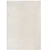 Tapis salon style moderne brillant, beige, 140 x 200 cm