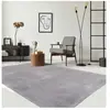 THE CARPET Tapis uni antidérapant lavable gris, 240 x 340 cm - relax