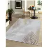 Tapis moderne poils courts palmier, gris, 160 x 230 cm