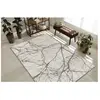 Tapis poils courts noeuds salon moderne, crème, 160 x 230 cm