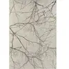 Tapis poils courts noeuds salon moderne, crème, 80 x 150 cm