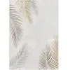 Mila tapis salon moderne court poil brillant crème, 160 x 230 cm