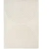 Tapis scandinave moderne salon, crème, 240 x 340 cm