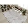 Tapis mila brillant nature, gris, 140 x 200 cm
